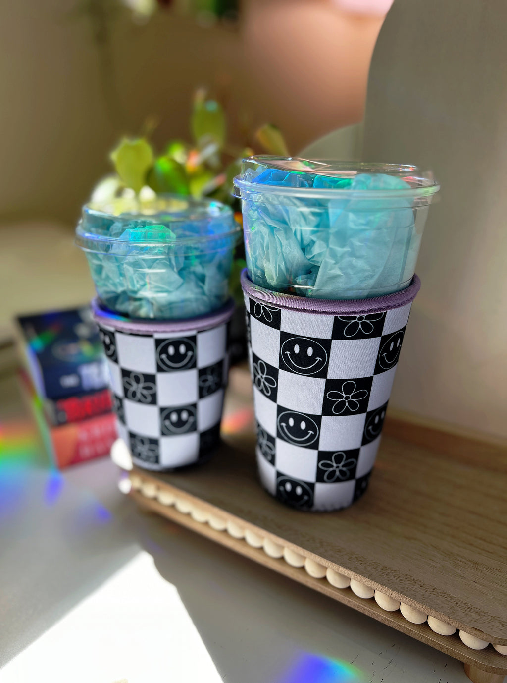 Flowers & Smiles Drink Sleeve - Koozie