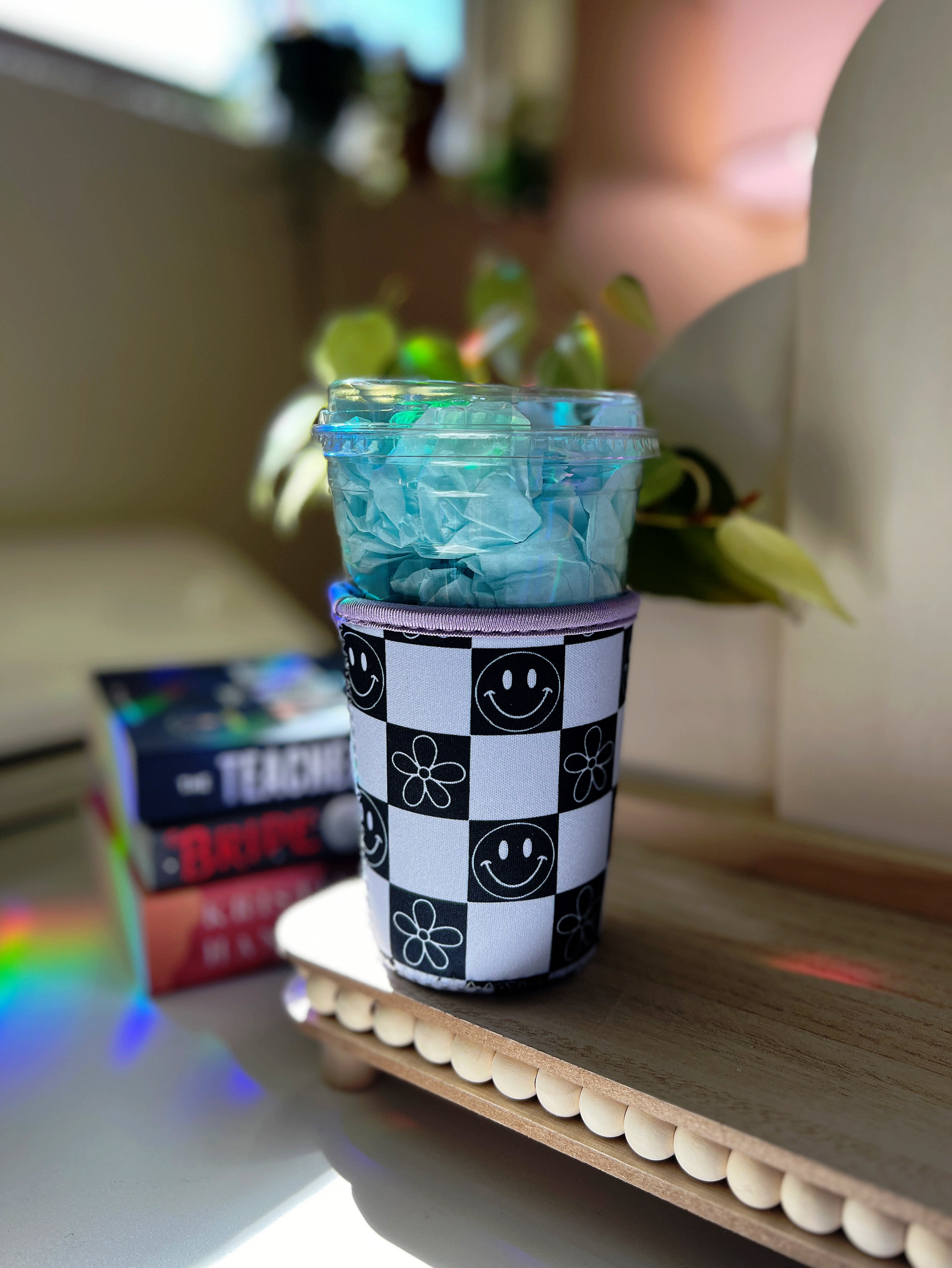 Flowers & Smiles Drink Sleeve - Koozie