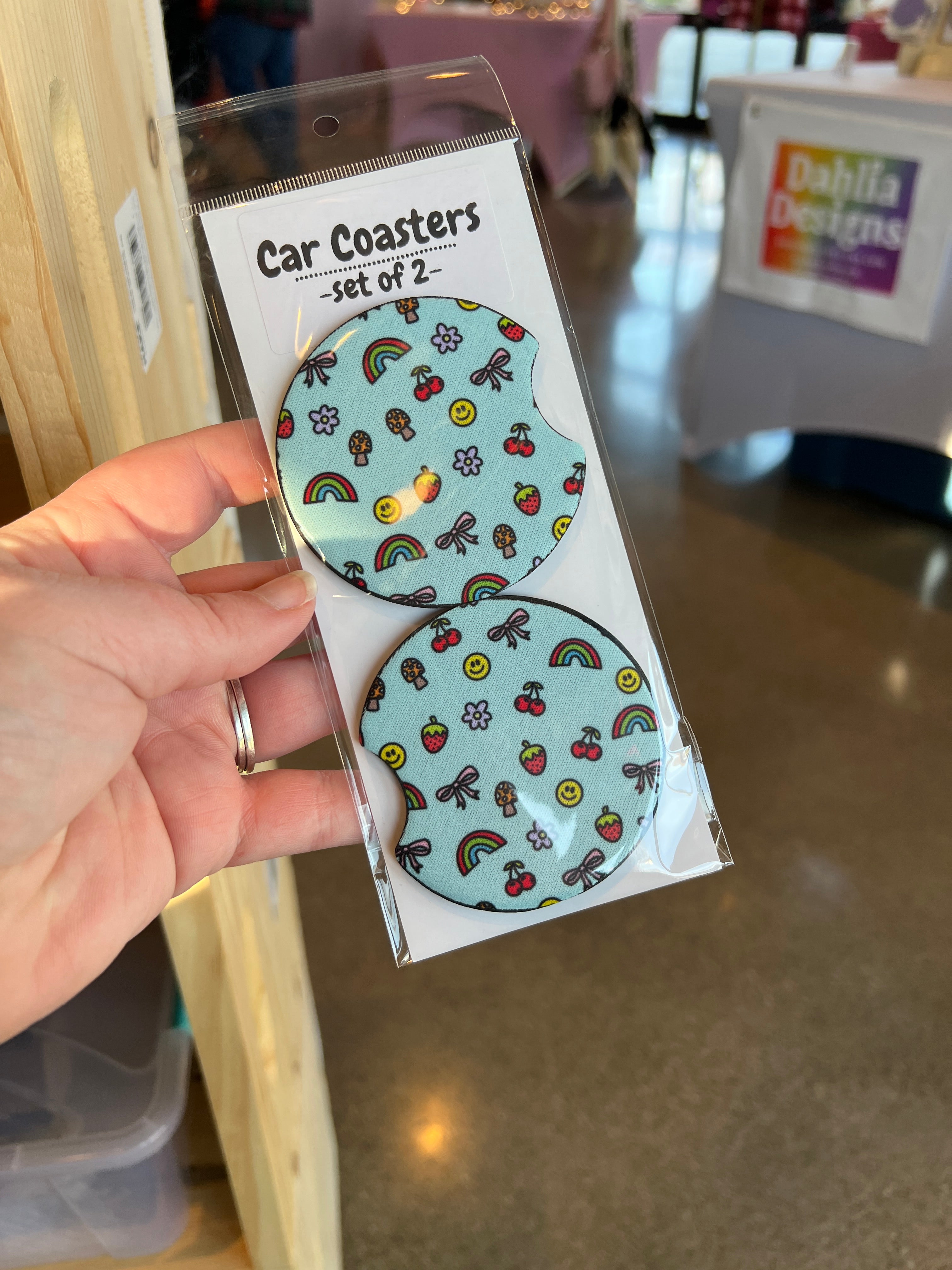 Cutie Icons Car Coasters