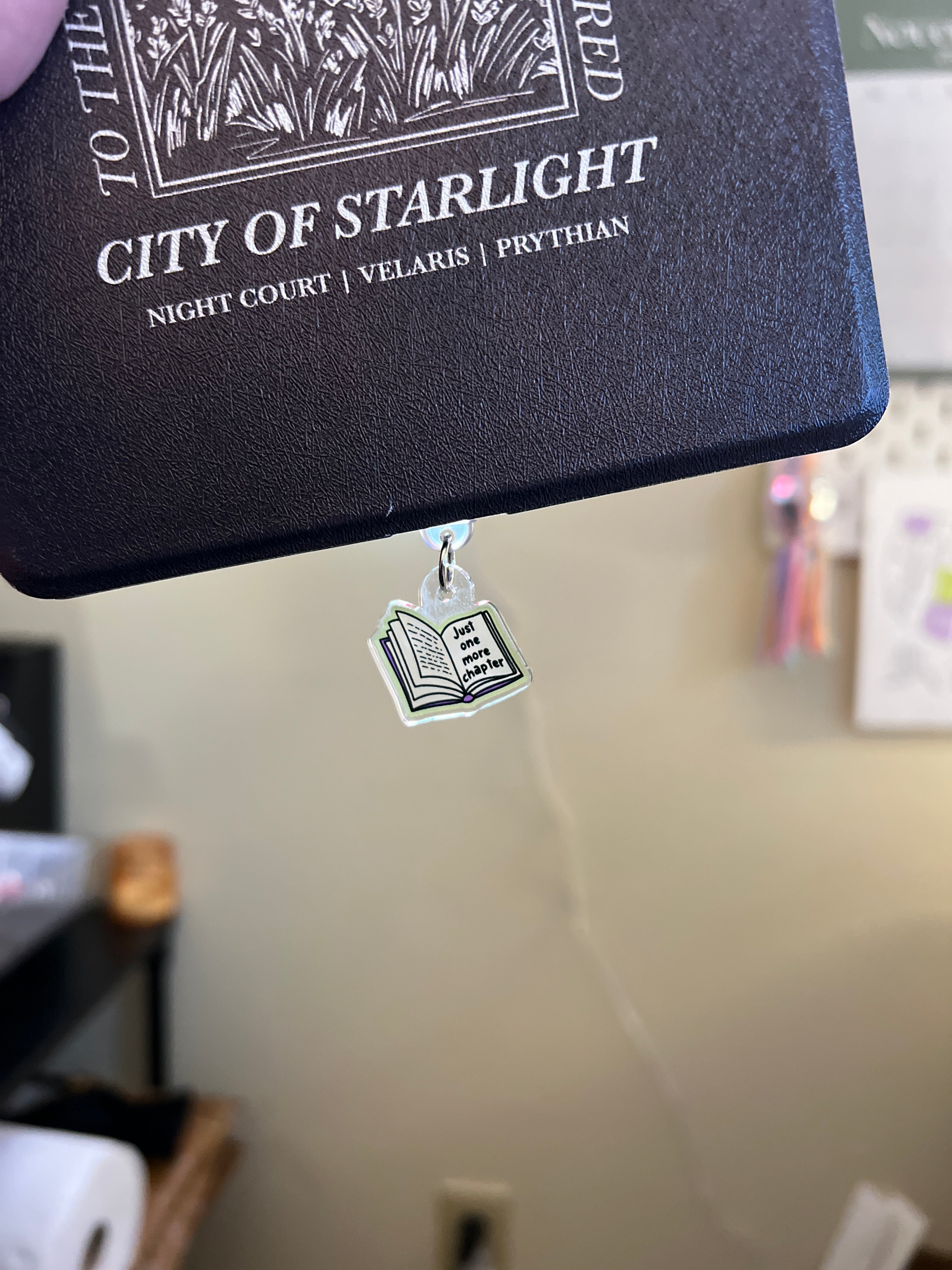 One More Chapter Kindle/Phone Charm