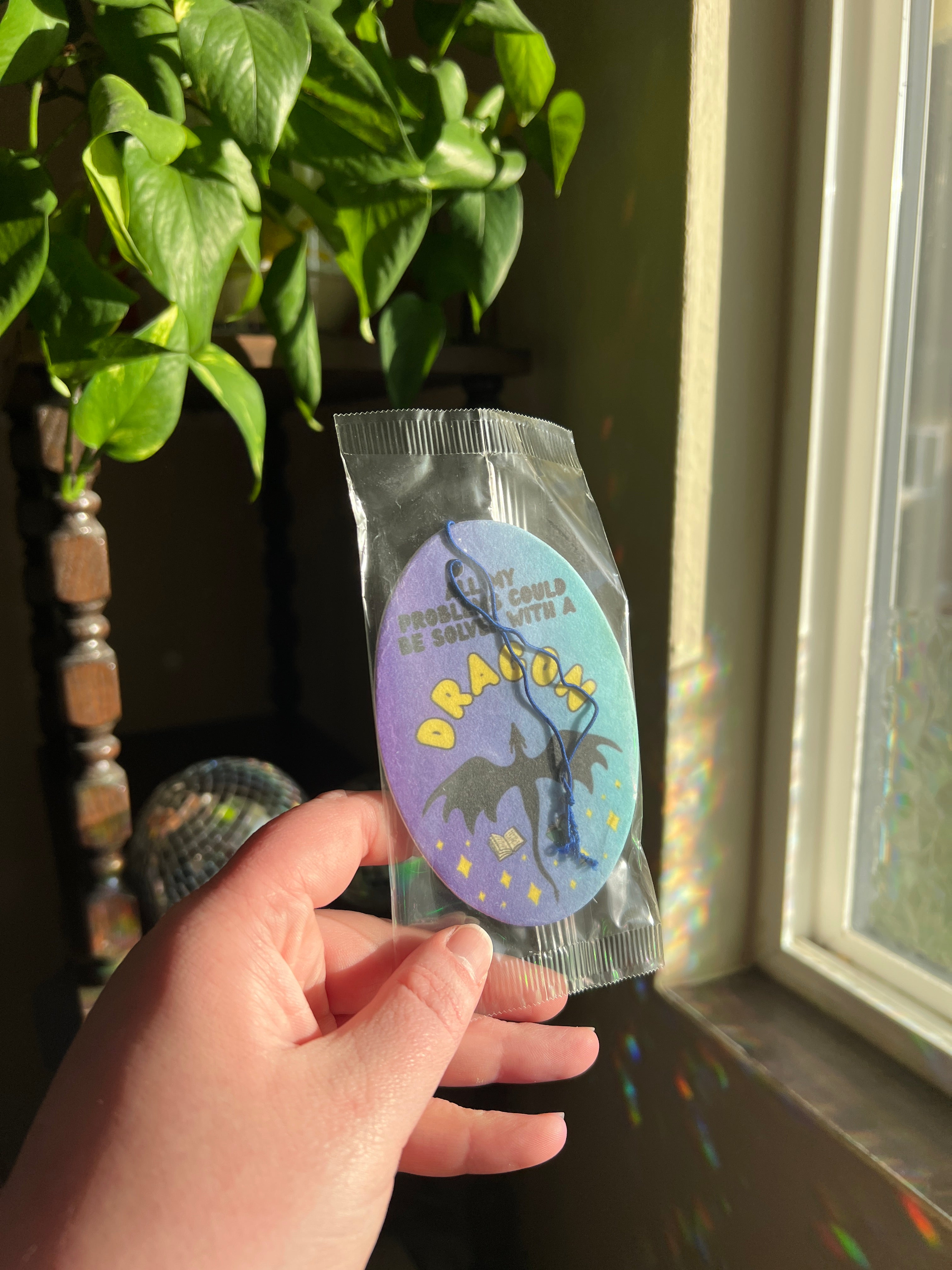 All My Problems Could Be solved With A Dragon Air Freshener Guava Scented