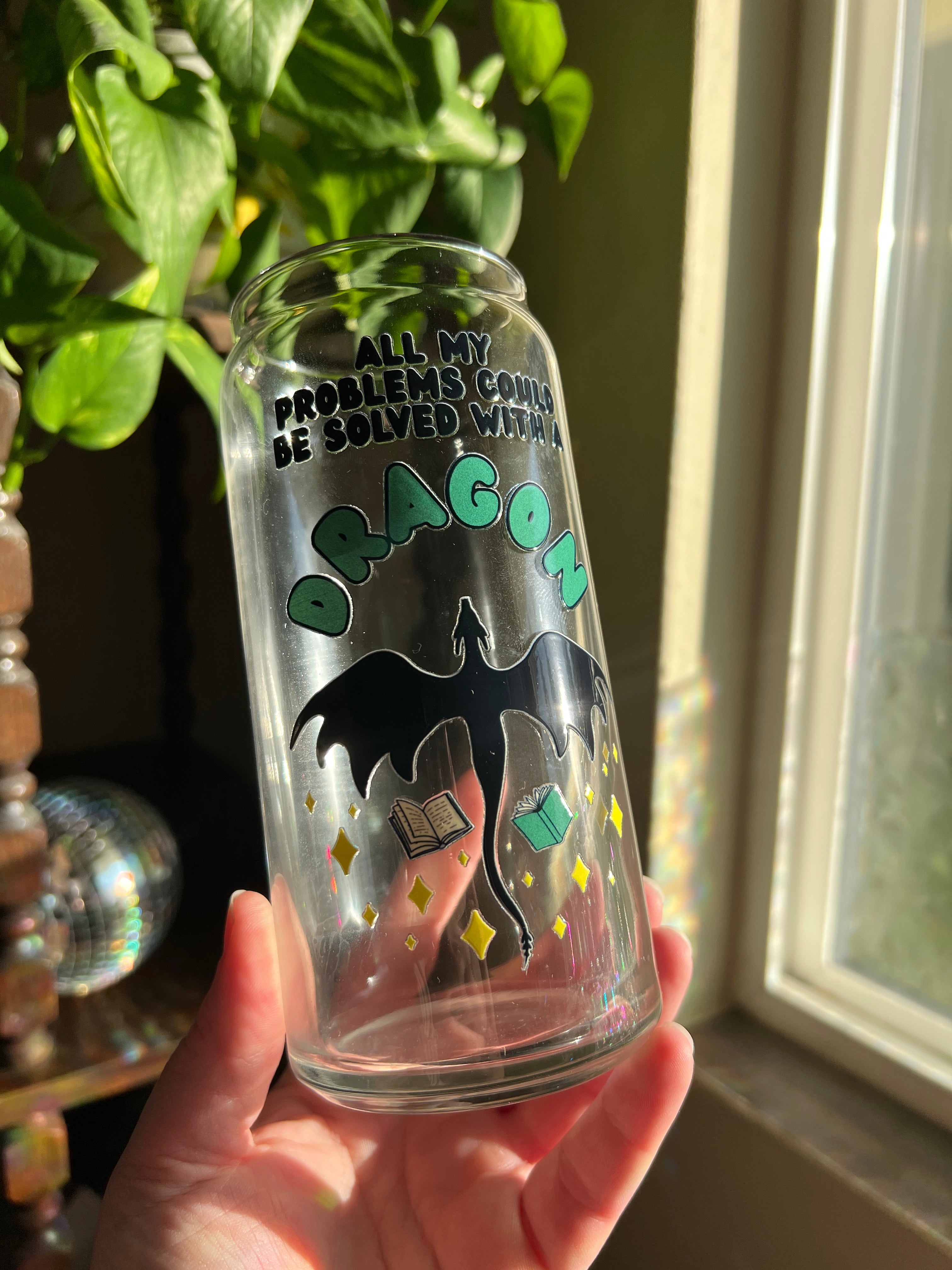All Our Problems Could Be Solved By Dragons Glass Can Cup
