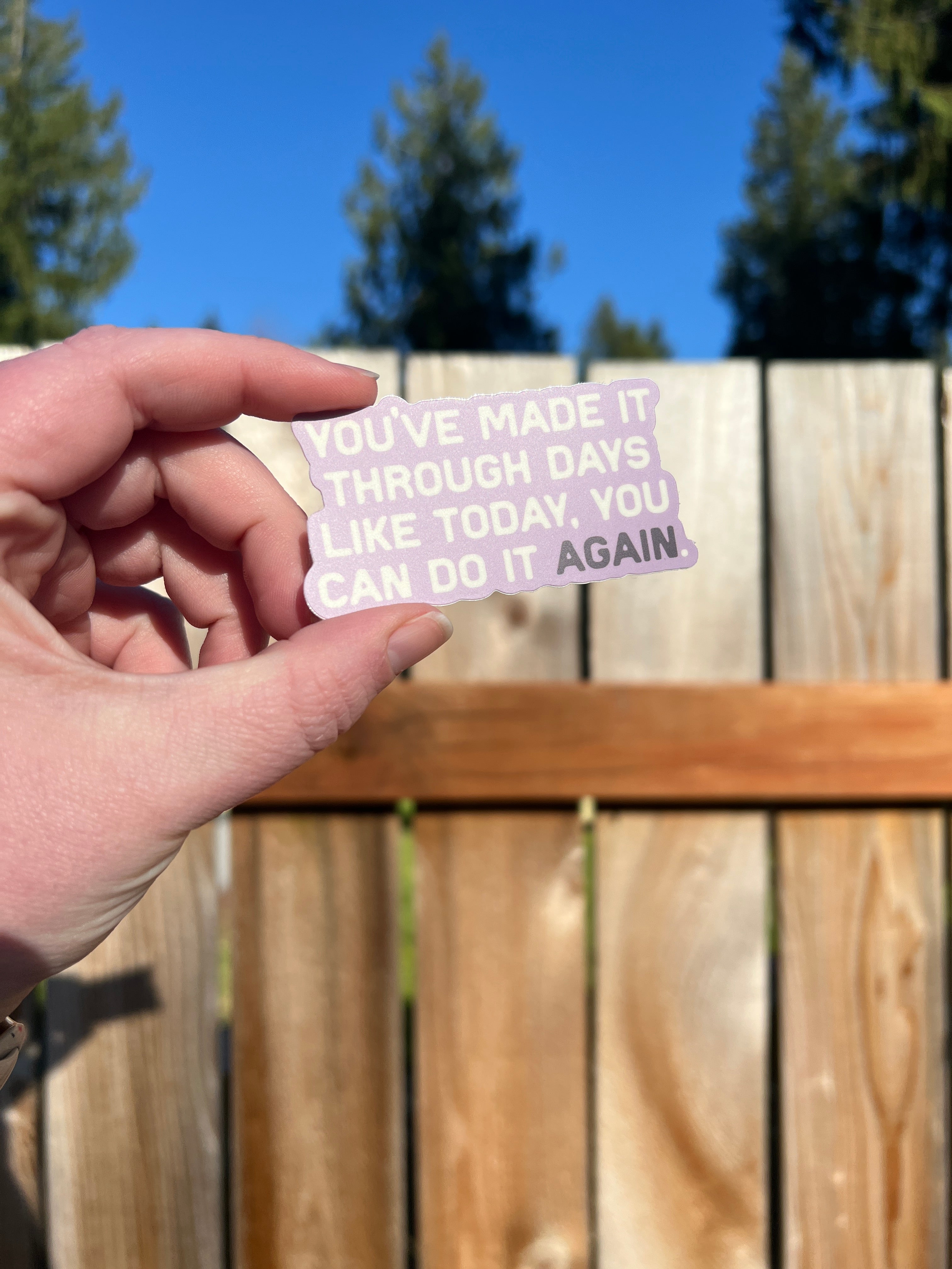 Days Like Today Sticker
