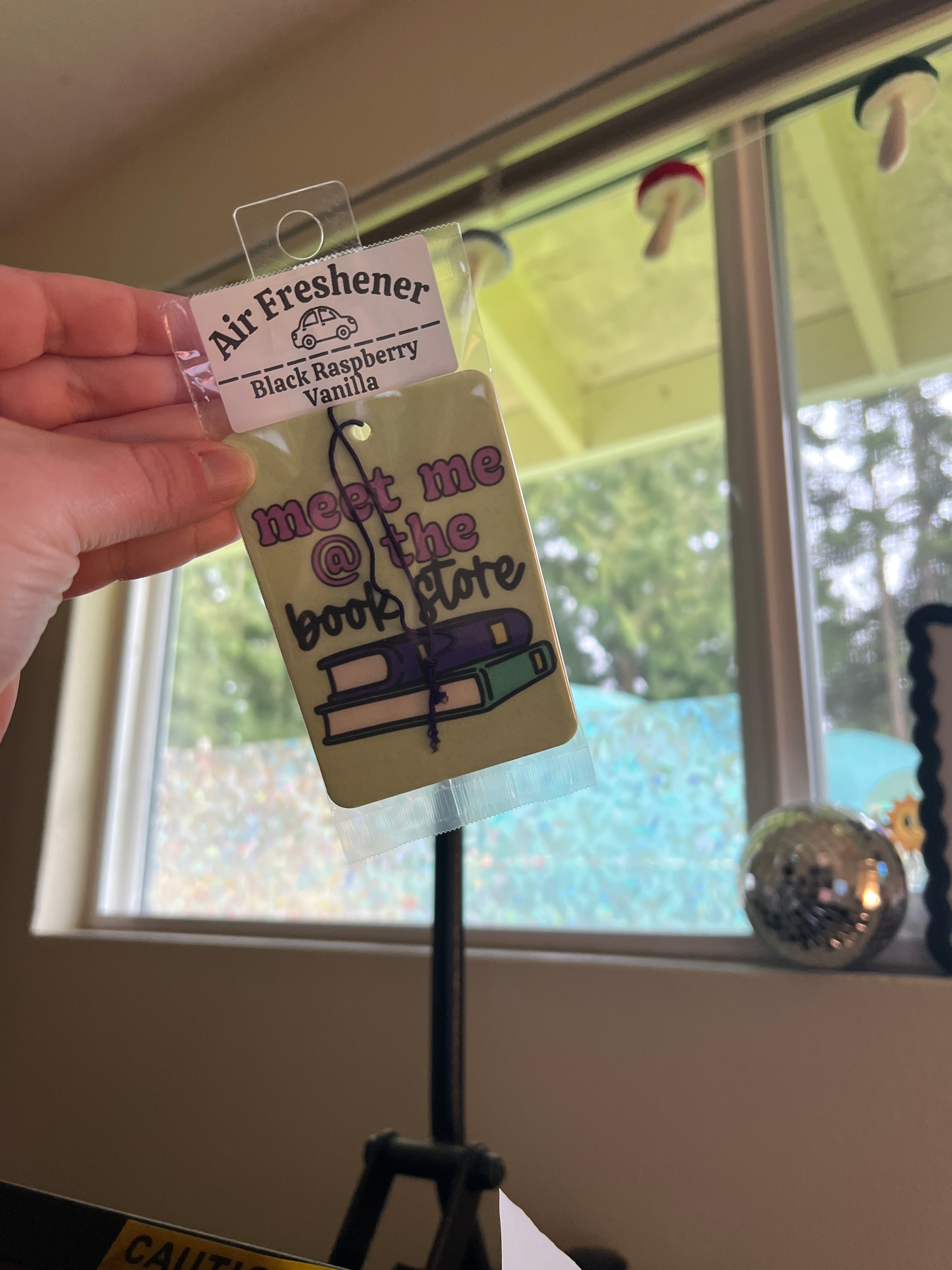 Meet Me At The Book Store Air Freshener Black Raspberry Vanilla Scented