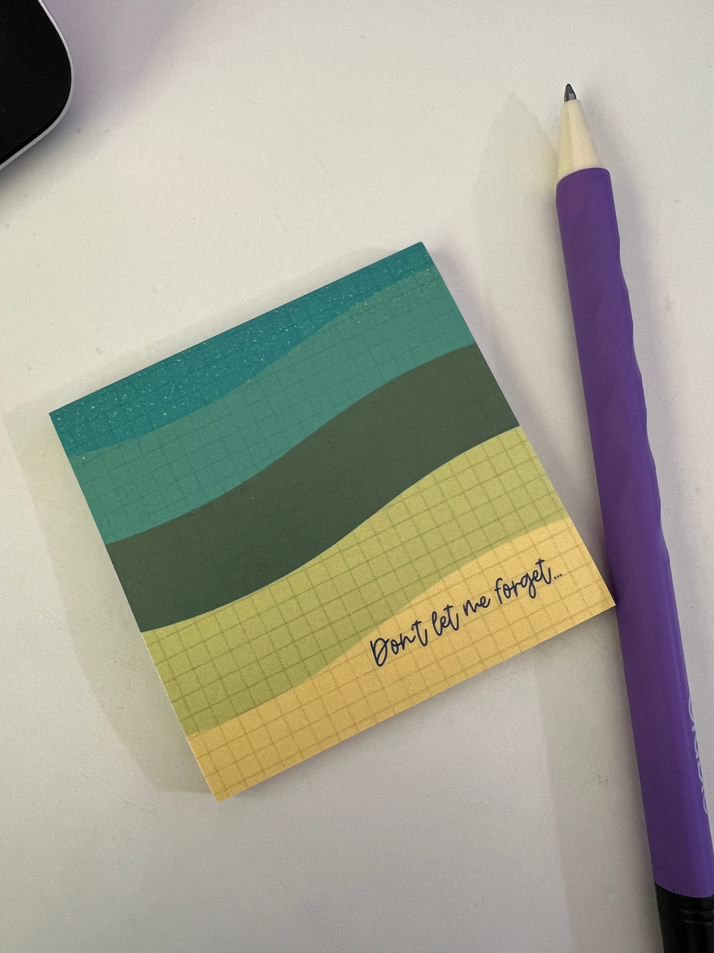 Don't Let Me Forget Sticky Notes