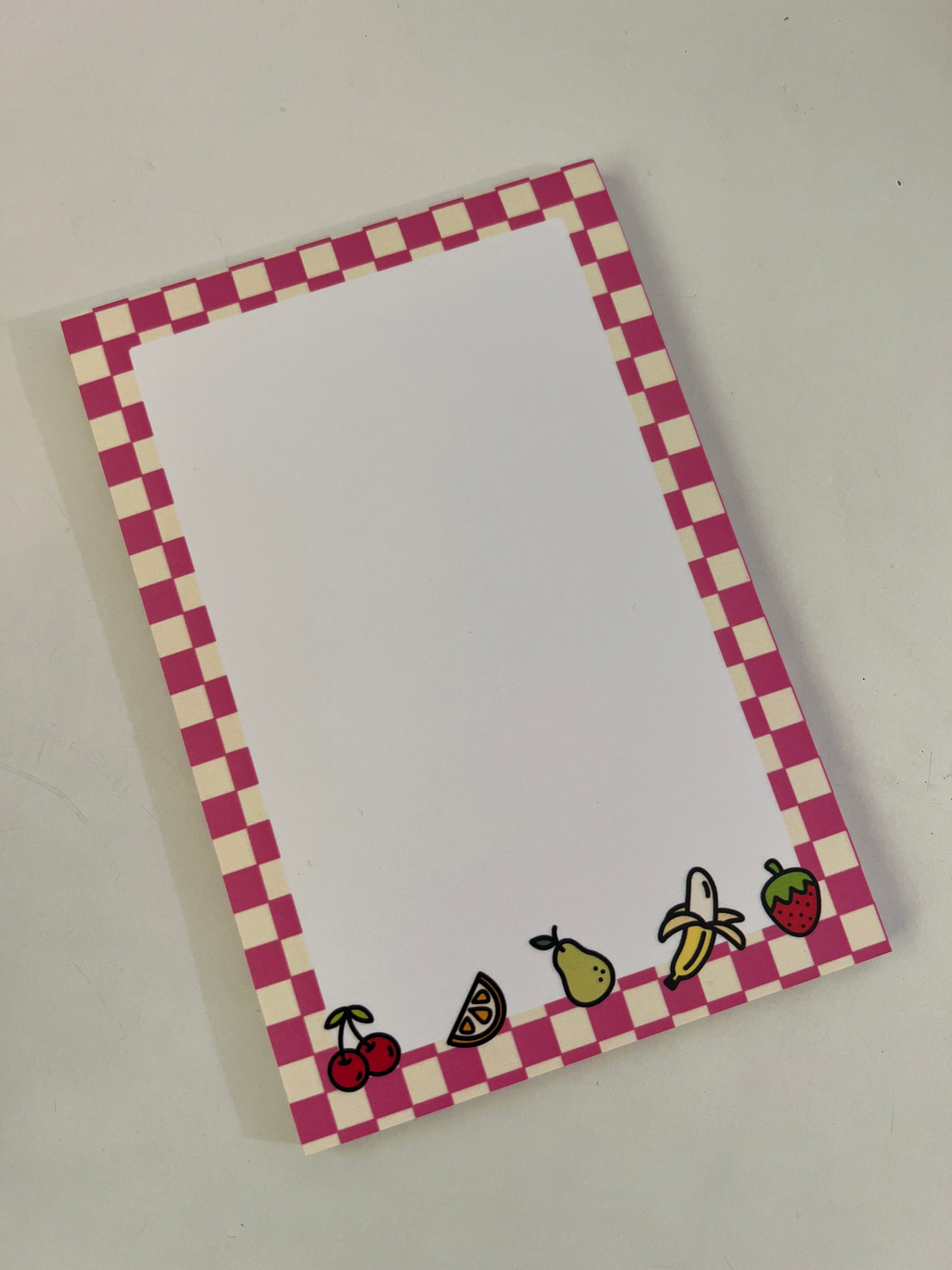 Fruit Salad Sticky Note Pad