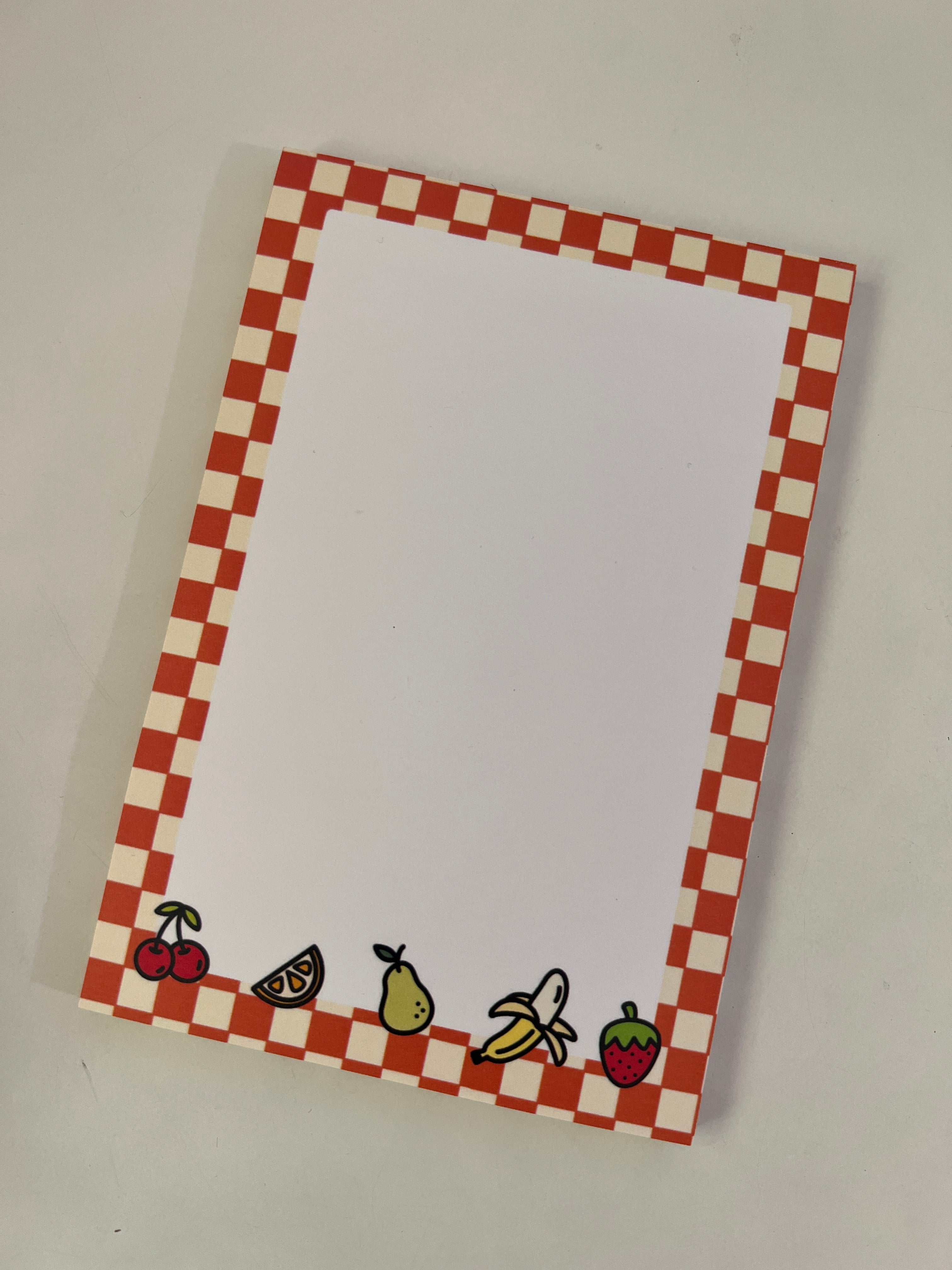 Fruit Salad Sticky Note Pad