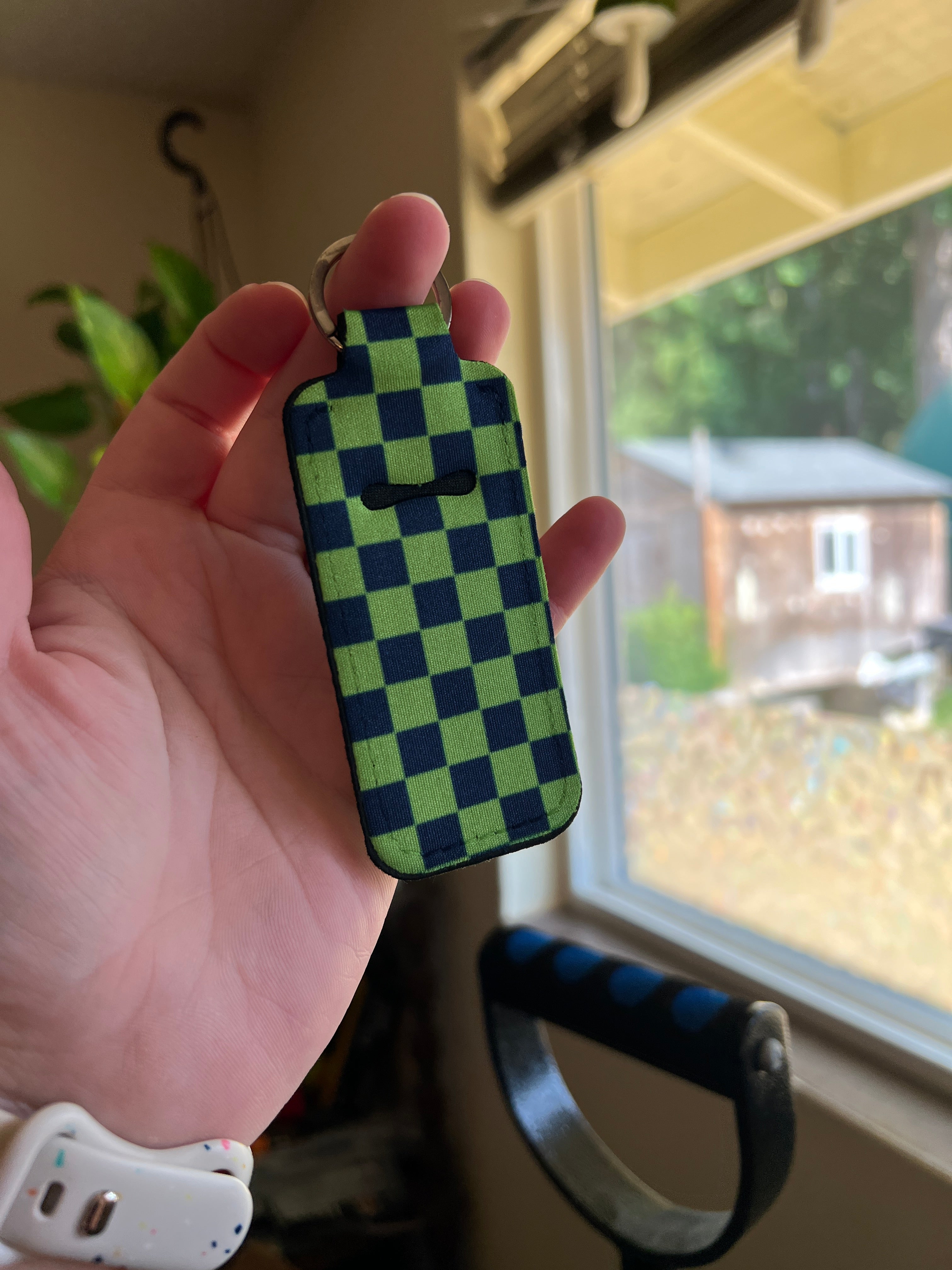 Blue & Green Chapstick Keeper