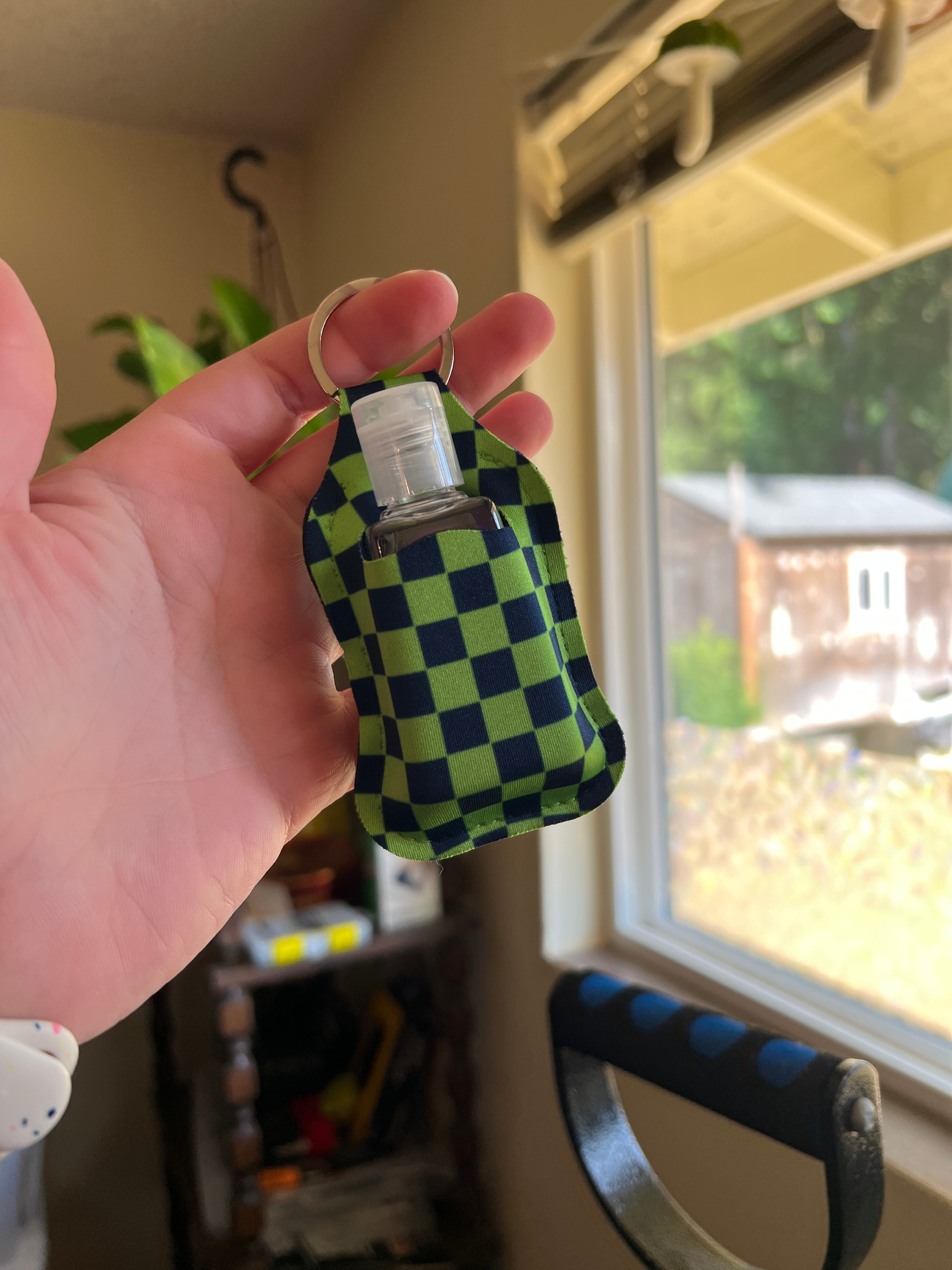 Blue & Green Sanitizer Keeper
