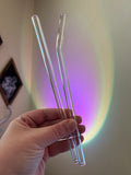 Straight Glass Straws