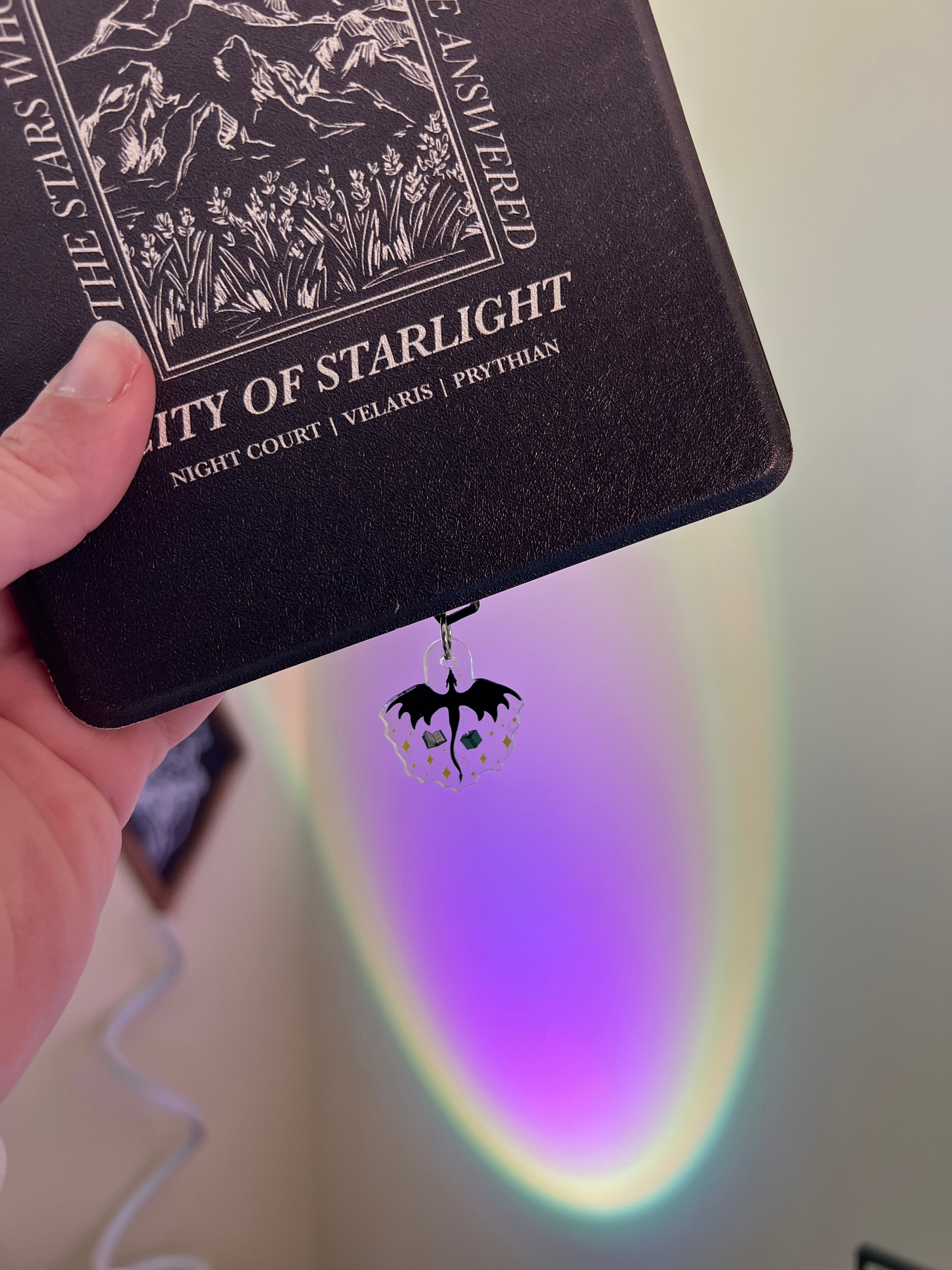 Book Dragon Kindle/Phone Charm